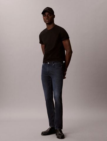 Calvin Klein - Quần Jean Dài ống ôm Nam Body Skinny Denim Dark Jean