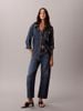 Calvin Klein - Quần Jean Dài Nữ Relaxed Crop Jeans