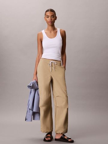 Calvin Klein - Quần Dài Thể Thao Nữ Crinkle Nylon Pants