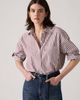Levi's - Áo sơ mi tay dài nữ Harlie Boyfriend Shirt - Brown