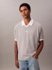 Calvin Klein - Áo polo nam Sport Monogram Logo Classic Polo Shirt