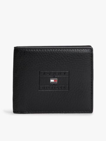 Tommy Hilfiger - Ví Nam Leather Logo Bifold Credit Card Wallet
