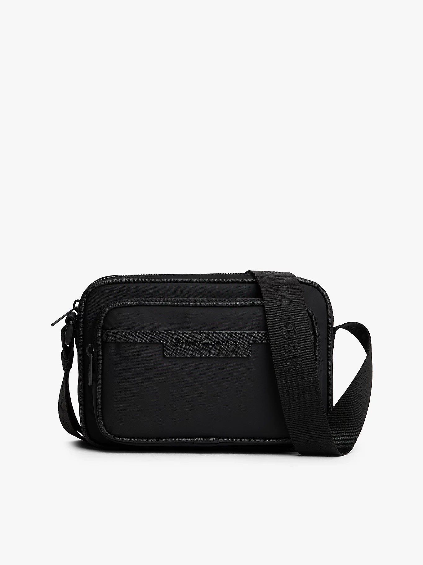 Tommy Hilfiger - Túi đeo chéo nam Metal Logo Crossbody Reporter Bag