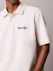 Calvin Klein - Áo Thun Có Cổ Nam Script Logo Graphic Pique Relaxed Polo Shirt