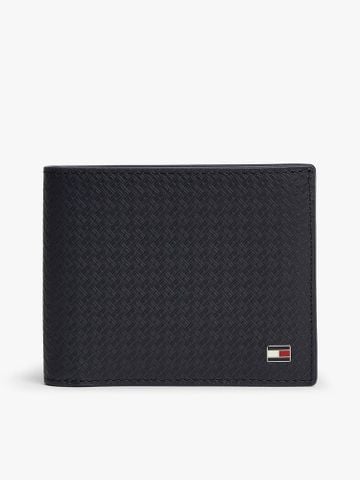 Tommy Hilfiger - Ví Nam Embossed Flag Leather Bifold Wallet