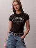 Calvin Klein - Áo Thun Tay Ngắn Nữ Graphic Logo Baby Tee
