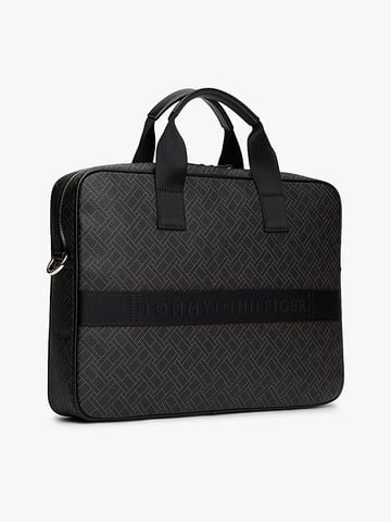 Tommy Hilfiger - Túi xách công sở Nam Hilfiger Flag Mixed Texture Laptop Bag