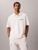 Calvin Klein - Áo Thun Có Cổ Nam Script Logo Graphic Pique Relaxed Polo Shirt