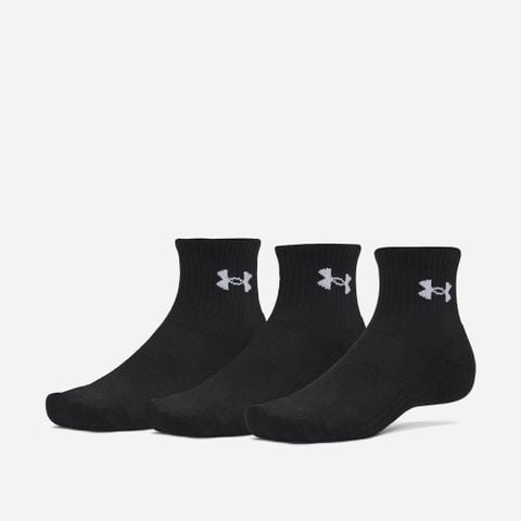 Under Armour - Vớ Tập Luyện Unisex Performance Cotton 3 Đôi Cổ Thấp