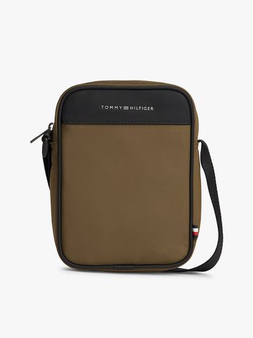 Tommy Hilfiger - Túi Đeo Chéo Nam Metal Logo Crossbody Reporter Bag