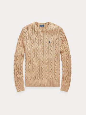 Ralph Lauren - Áo Len Nam Cable-Knit Cotton Sweater
