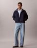 Calvin Klein - Áo Khoác Nam Nylon Denim Track Jacket Chall