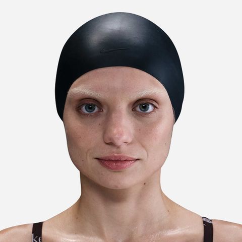 Nike - Nón Bơi Nam Nữ Silicone Long Hair Swim Cap