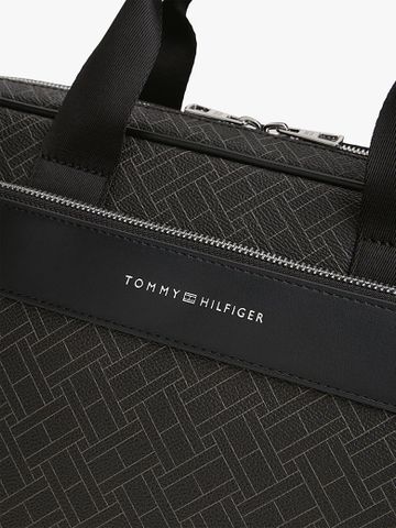 Tommy Hilfiger - Túi xách công sở Nam Hilfiger Flag Mixed Texture Laptop Bag