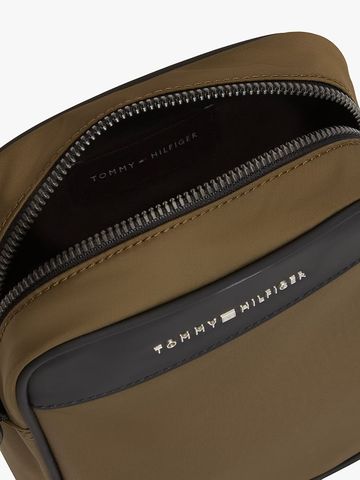 Tommy Hilfiger - Túi Đeo Chéo Nam Metal Logo Crossbody Reporter Bag