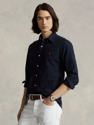 Ralph Lauren - Áo Sơ Mi Nam Custom Fit Garment-Dyed Oxford Shirt