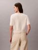 Calvin Klein - Áo Len Tay Ngắn Nữ Monogram Cropped Sweater
