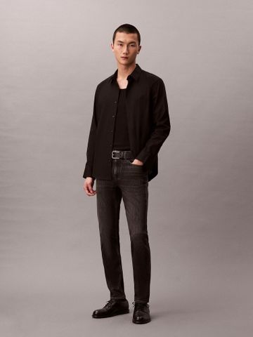Calvin Klein - Quần Jean Dài Nam Slim Taper Black Mirage 37.5