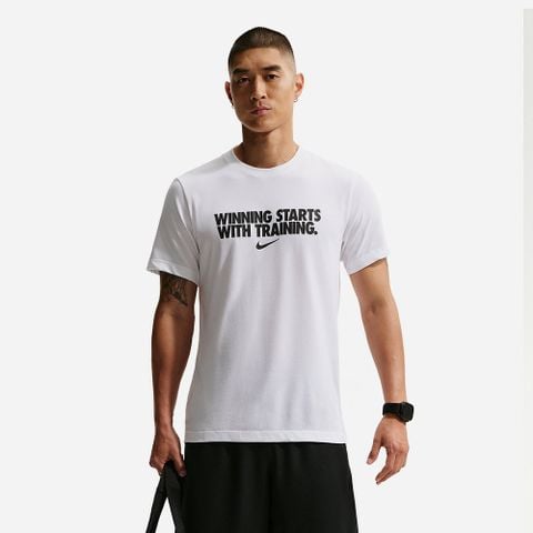 Nike - Áo Tay Ngắn Thể Thao Nam Dri-FIT Tee Winning