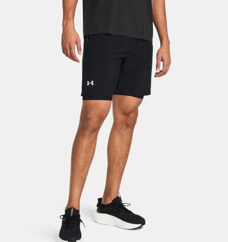 Under Armour - Quần ngắn nam Launch 7'' 2-In-1 Running Shorts
