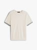 Tommy Hilfiger - Áo thun tay ngắn nam Smart Casual Tipped Cuff T-Shirt