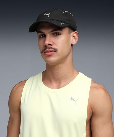 Puma - Nón mũ thể thao nam nữ Runner Short Visor 5 Panel Cap Running