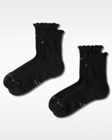Nike - Bộ 2 Đôi Vớ Nam Nữ Nike Everyday Elevated Mid-Crew Socks (2 Pairs)