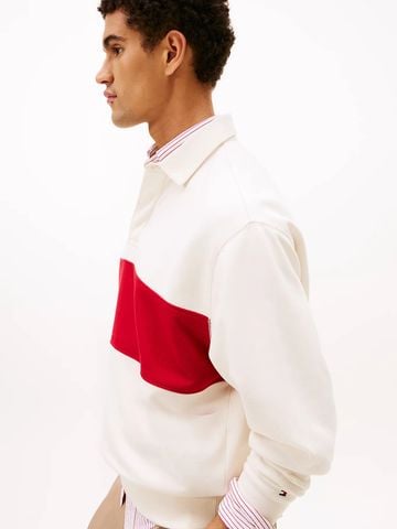 Tommy Hilfiger - Áo nỉ tay dài nam Colour-Blocked Rugby Jumper - 2