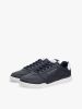 Tommy Hilfiger - Giày Sneakers Nam Contrast Heel Trainers With Leather