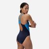 Speedo - Đồ bơi nữ HyperBoom Splice Muscleback Blue One Piece