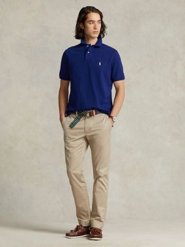 Ralph Lauren - Áo Thun Có Cổ Nam Iconic Mesh Polo Shirt