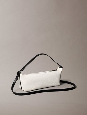 Calvin Klein - Túi Đeo Vai Nữ Graphic Canvas Convertible Bag