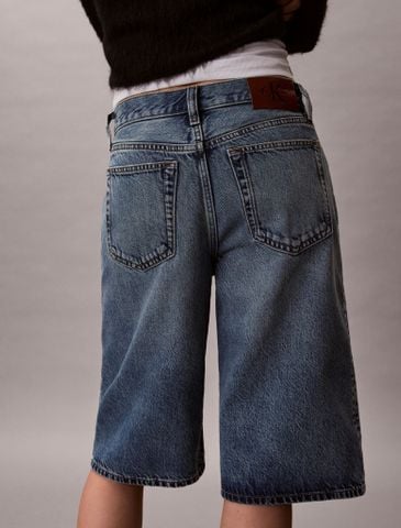 Calvin Klein - Quần Ngắn Nữ Long Long Denim Short