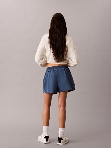 Calvin Klein - Quần Jean Ngắn Nữ Pleated Athletic Short Paradis