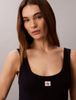 Calvin Klein - Đầm Mini Nữ Monogram Label Rib Knit Mini Dress