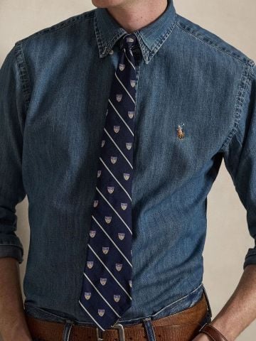 Ralph Lauren - Áo Sơ Mi Nam Custom Fit Denim Shirt