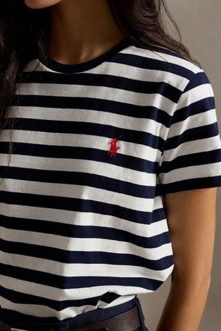 Ralph Lauren - Áo Thun Tay Ngắn Nữ Knit T-Shirt Cotton Jersey