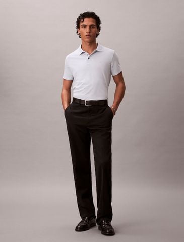 Calvin Klein - Áo Thun Có Cổ Nam Stretch Cotton Slim Polo