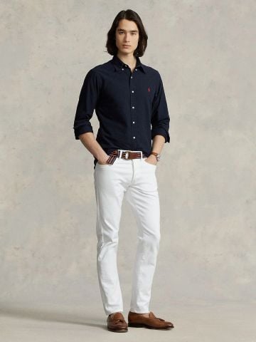 Ralph Lauren - Áo Sơ Mi Nam Custom Fit Garment-Dyed Oxford Shirt