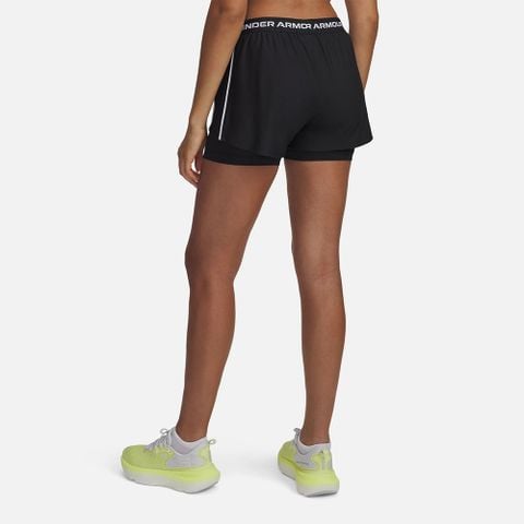 Under Armour - Quần ngắn tập luyện 2 trong 1 nữ Tech Play Up 2In1 Shorts Training