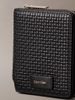 Calvin Klein - Ví nam Embossed Woven Zip Billfold Wallet