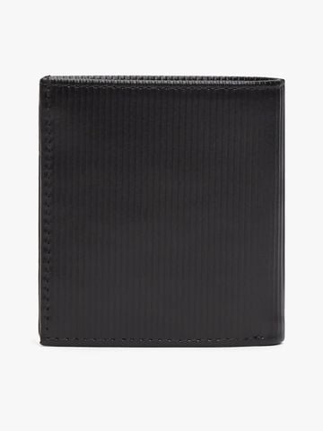 Tommy Hilfiger - Ví nam Hilfiger Flag Trifold Ribbed Leather Wallet - 2