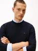 Tommy Hilfiger - Áo Tay Dài Dệt Kim Nam Mercerized Jacquard Long Sleeve Tee