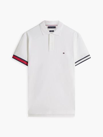 Tommy Hilfiger - Áo Polo Nam Slim Fit Fluid Cotton Knit Tipped Polo Shirt