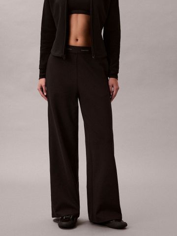 Calvin Klein - Quần Vải Nữ Ponte Logo Waistband Trouser