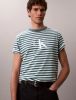 Calvin Klein - Áo Thun Tay Ngắn Nam 20S Stripe Jersey Monologo