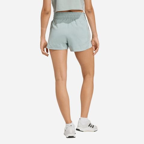 Adidas - Quần Ngắn Thể Thao Nữ Pacer Workout Woven High Rise Shorts