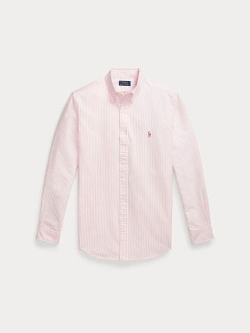 Ralph Lauren - Áo Sơ Mi Tay Dài Nam Custom Fit Striped Oxford Shirt