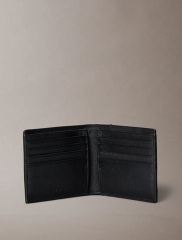Calvin Klein - Ví Nam Embossed Emblem Logo Bifold