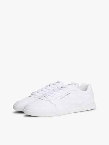 Tommy Hilfiger - Giày nam Debossed Logo Cupsole Trainers With Leather - 2